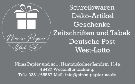 Schreibwaren ...